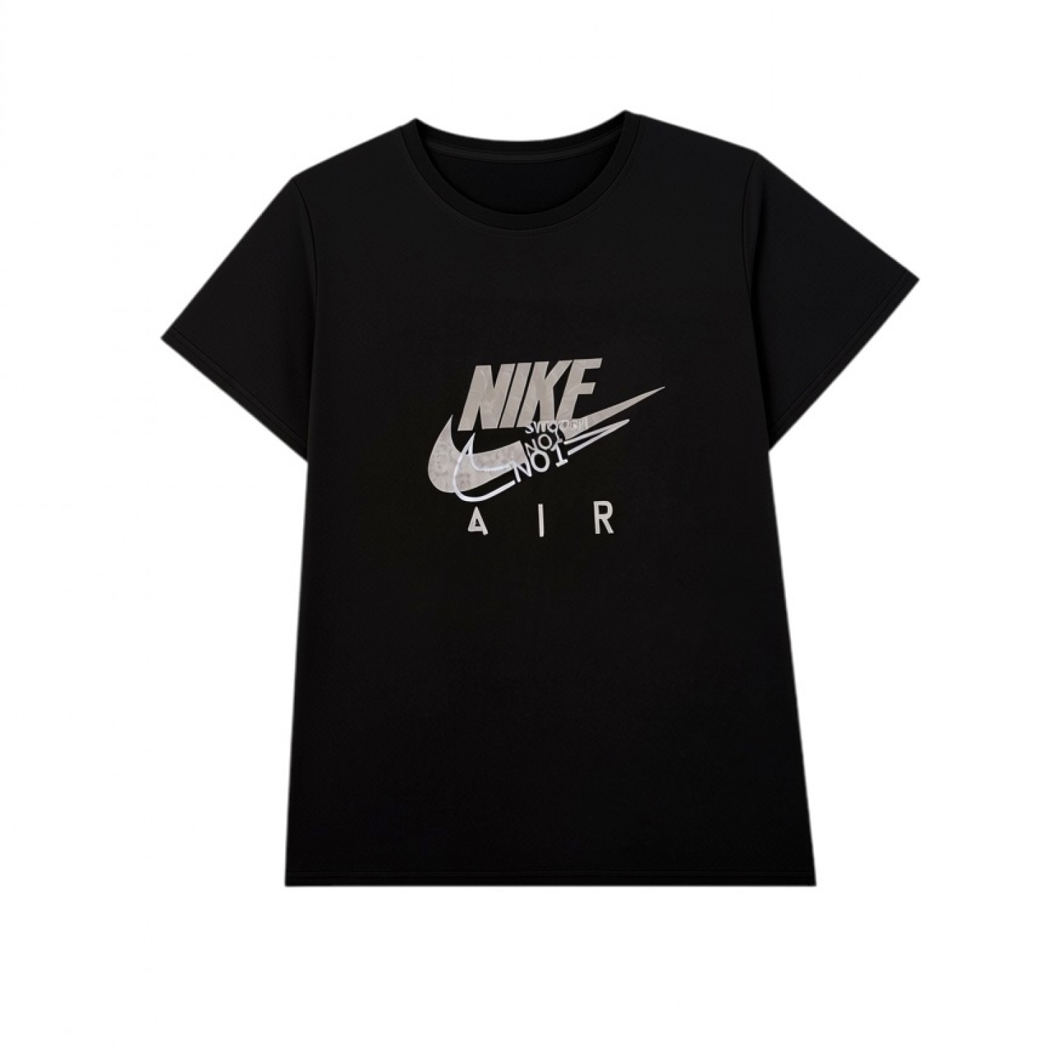 Nike Air Γυναικείο Graphic T-Shirt Μαύρο